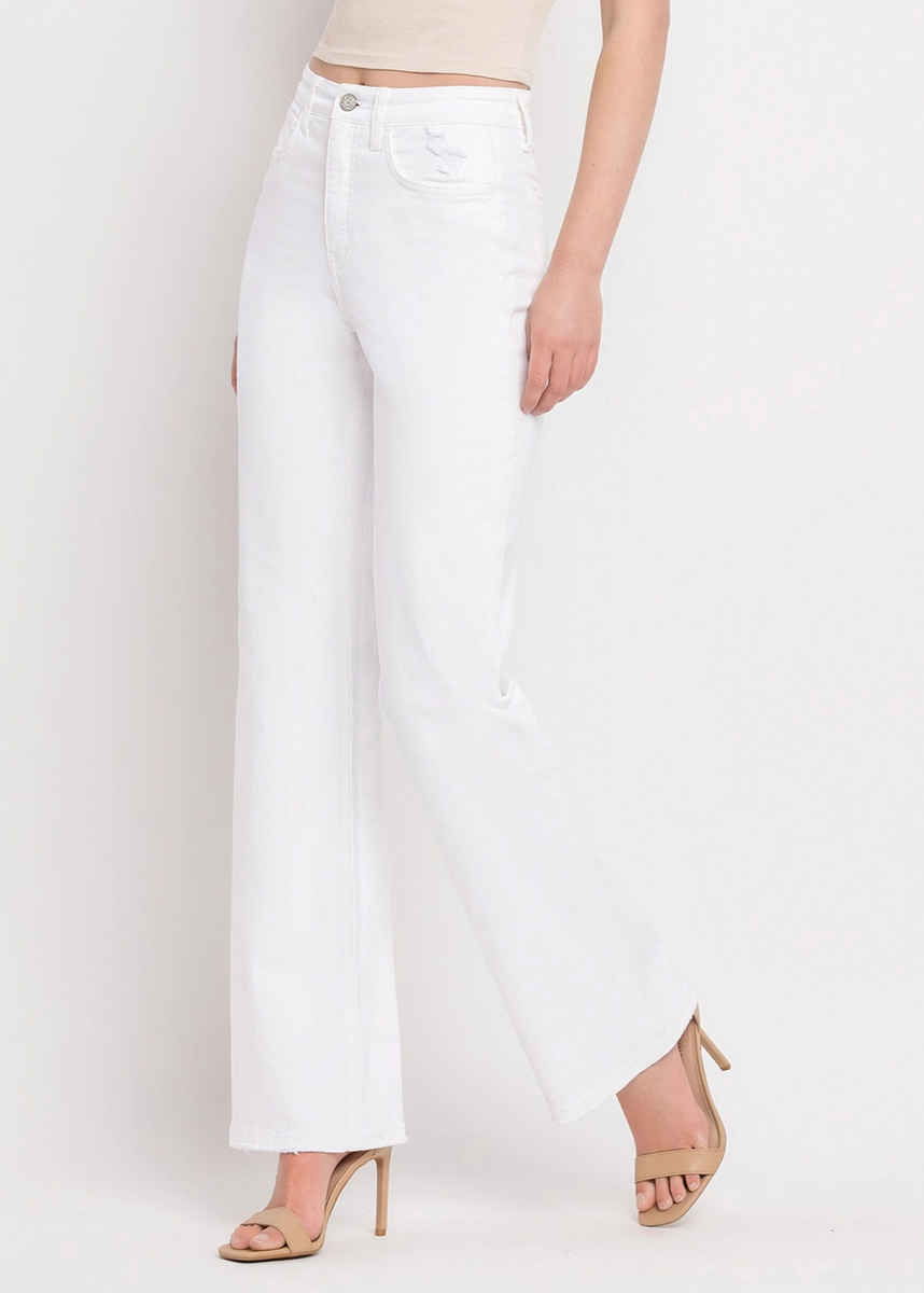 【RICHMOND】the rich white flared jeans John Richmond Jeans In White | ModeSens