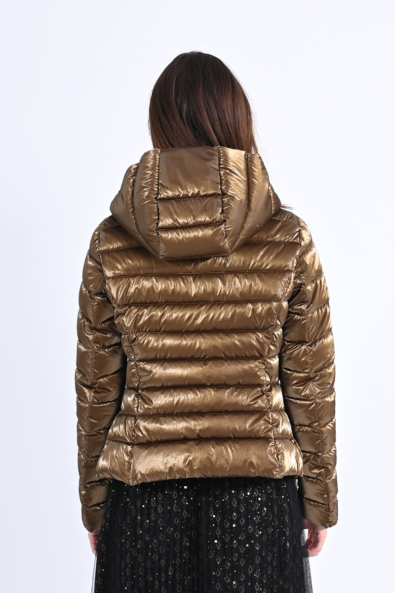 Bronze Hooded Puffer Coat by Molly Bracken – Red's Boutique Bronze Hooded Puffer Coat by Molly Bracken – Red's Boutique