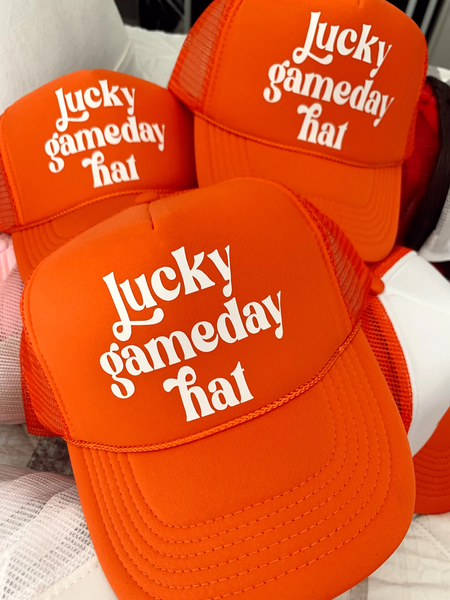 Lucky Game Day Trucker Hat